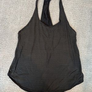 Lululemon racer back tank with scalloped edges